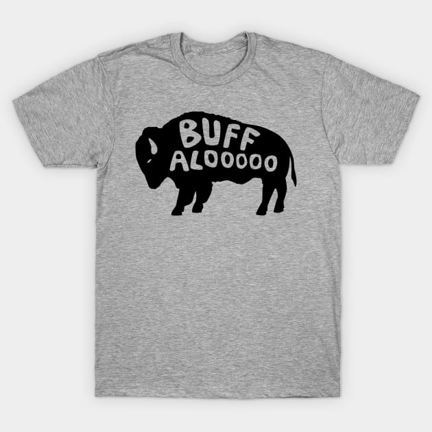 Buffaloooooooo Buffalo Bison T-Shirt by Brobocop